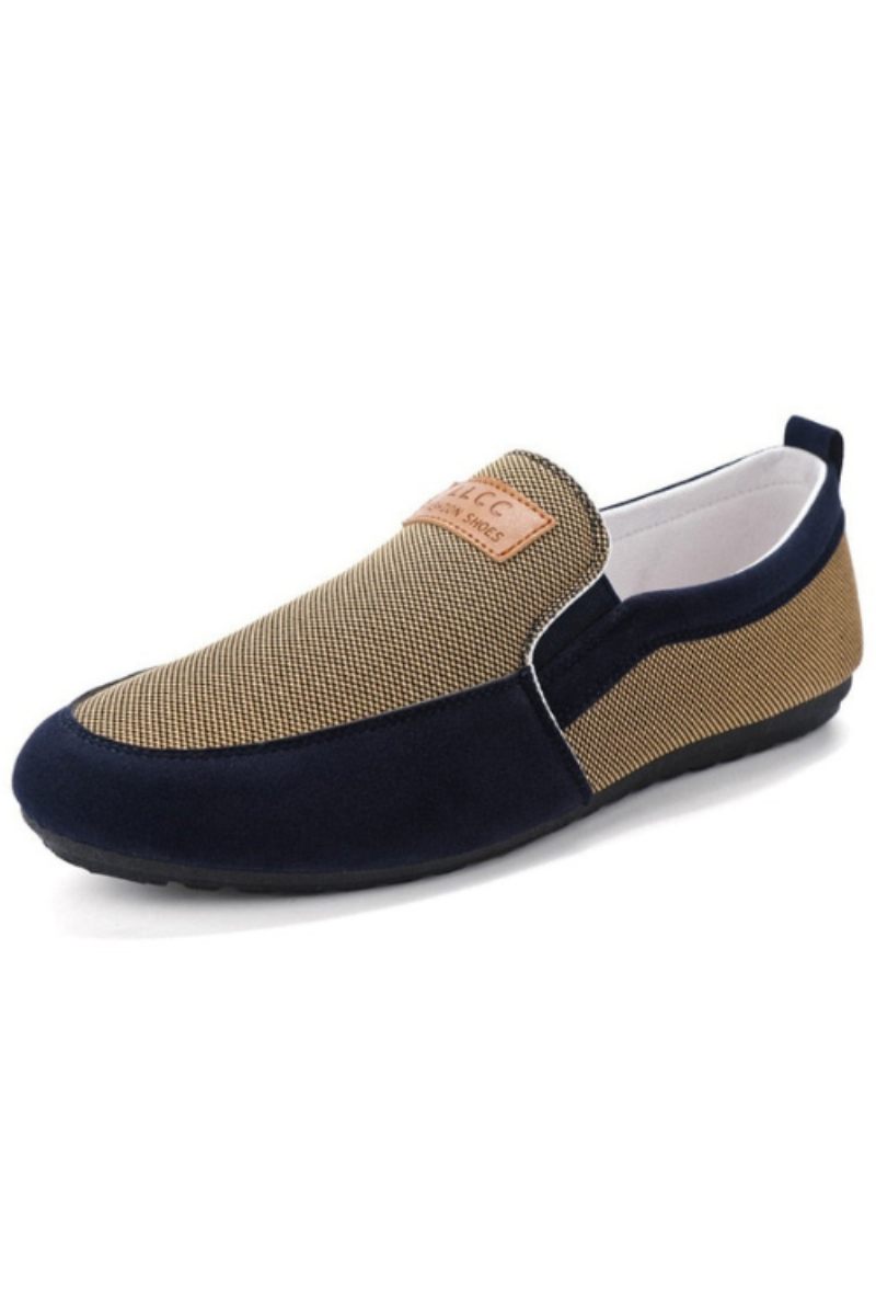 Mænd Casual Sko Forår Efterår Canvas Trend Alsidig Student Loafers Sko