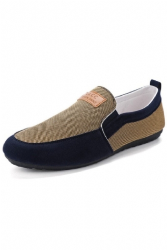 Mænd Casual Sko Forår Efterår Canvas Trend Alsidig Student Loafers Sko