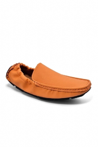 Mænd Læder Loafers Slip On Casual Sko Mokkasiner Mænds Flats Supper Bløde Sko