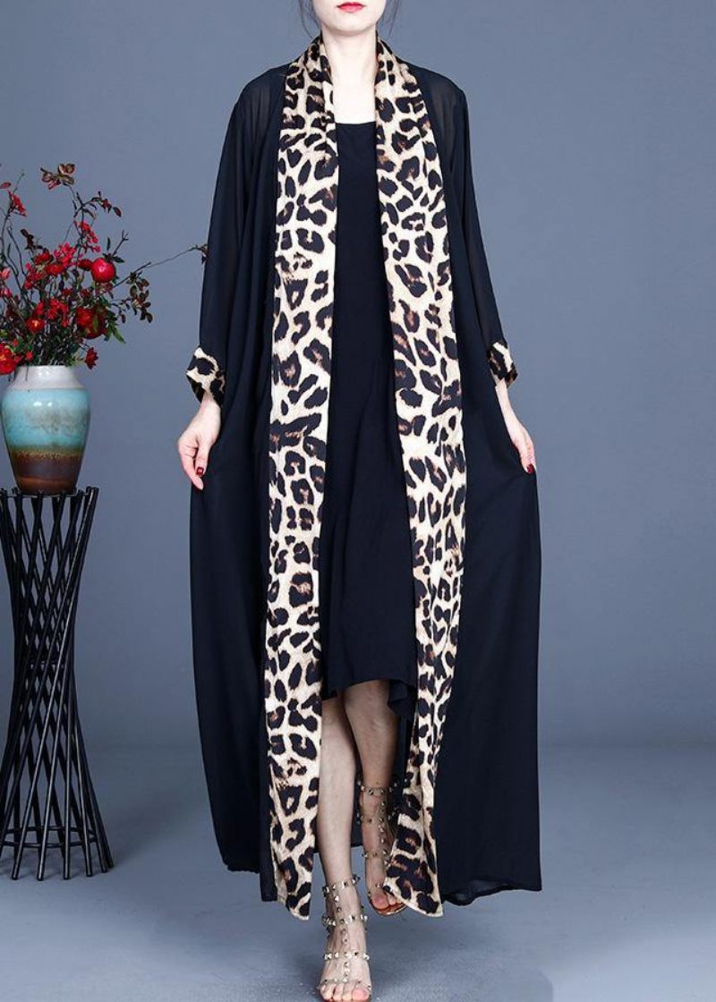 2024 Summer Long Style Med Leopardprint