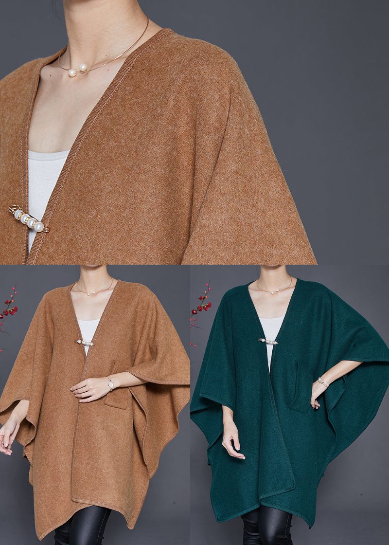 Camel Uld Cardigans Oversized Vinter - Dame cardigans