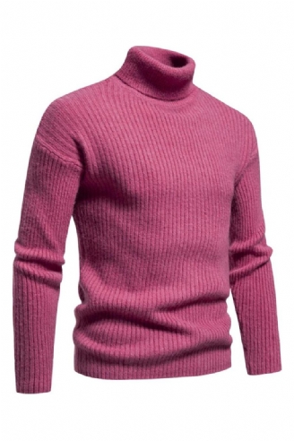 Efterår Vinter Sweater Mænd Pullovere Turtleneck Varme Pullovers Man Toppe