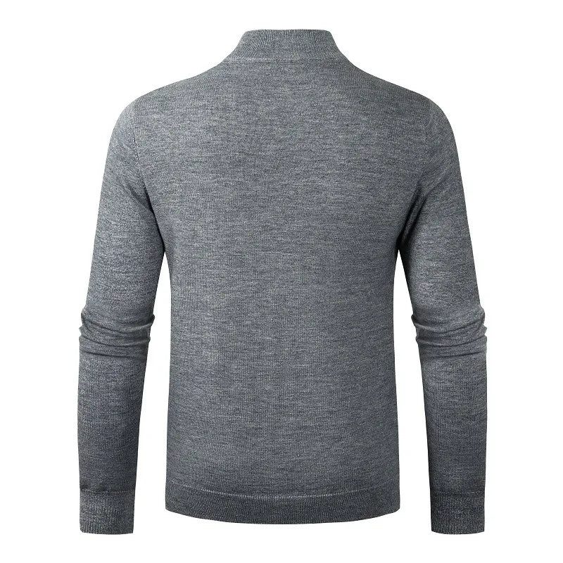 Mænd Efterår/vinter Alsidig Slim Sweater - Creme