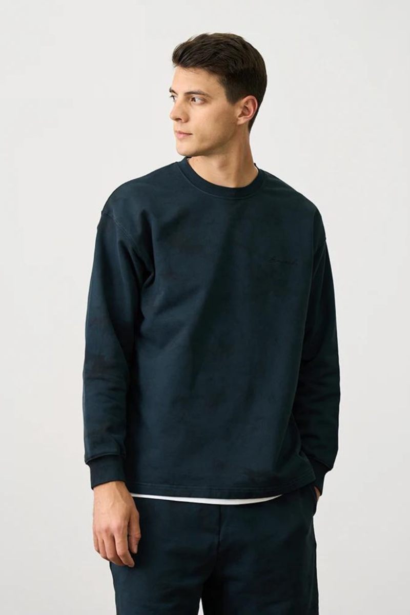 Spring Oversize Dark Sweatshirts Hættetrøjer Pullovere