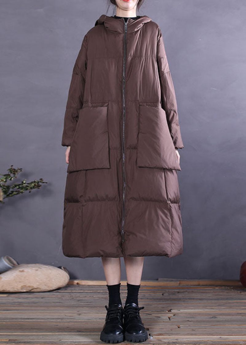 Chokoladelommer Duck Down Coat Zip Up Winter