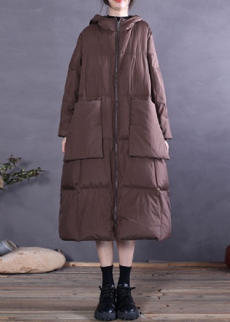 Chokoladelommer Duck Down Coat Zip Up Winter