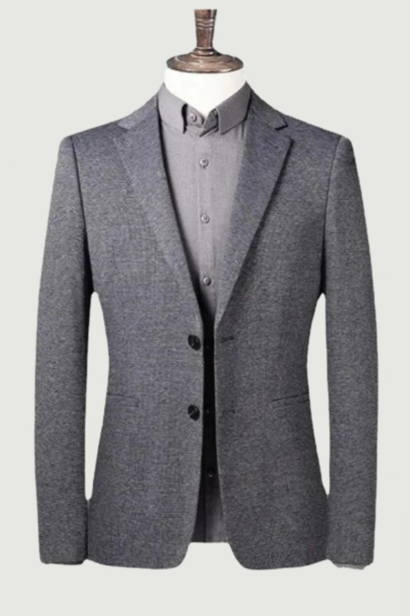 Mænds Casual Business Suit Jakke Groom Wedding Show Mand Blazer