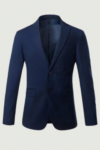 Mænds Smart Casual Blazer Formel Business Brudgom Brudekjole Show Social Overdele Jakke