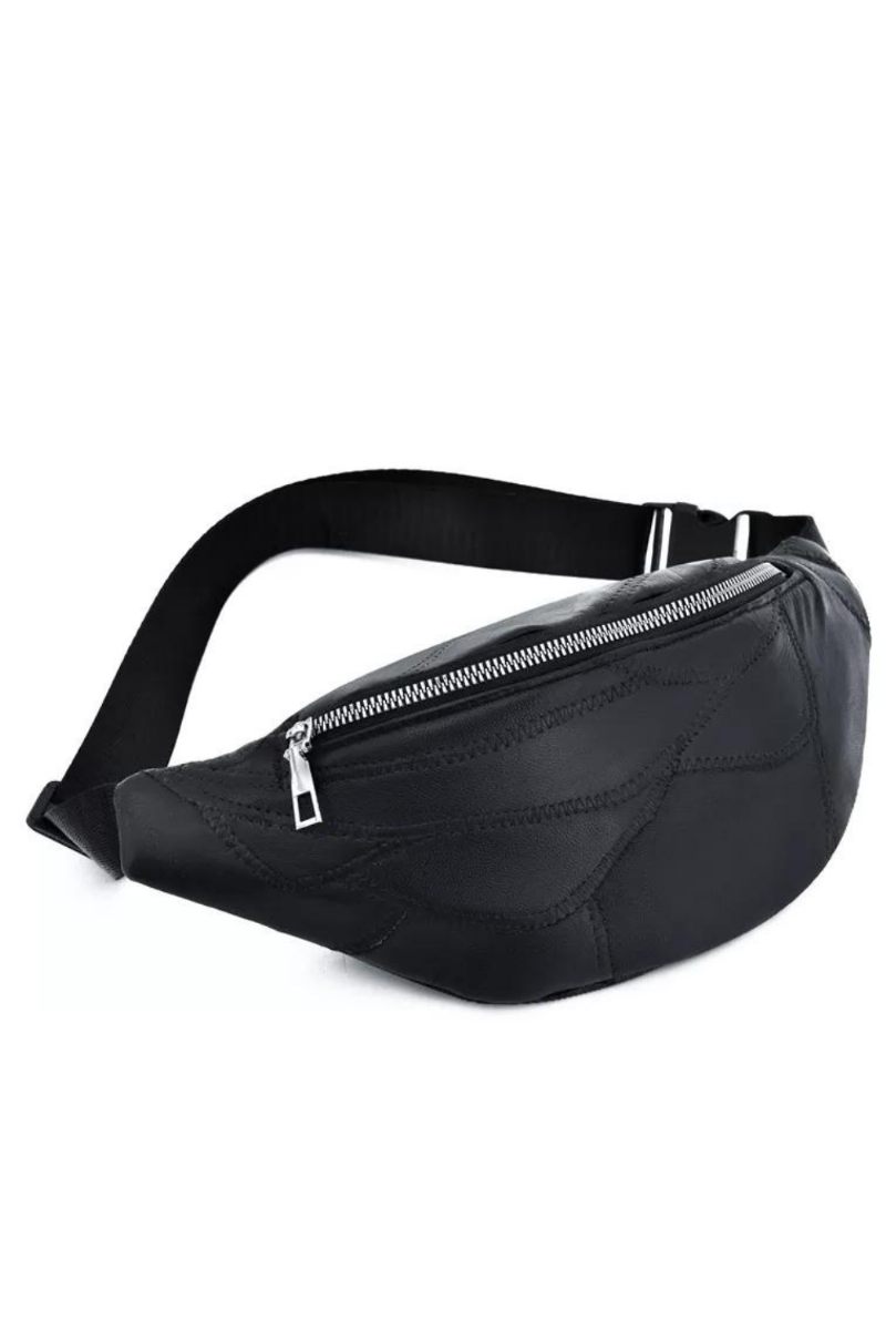 Kvinder Læderpose Sac Fanny Pack Sac Femme Packs Taljepakke Brysttaske