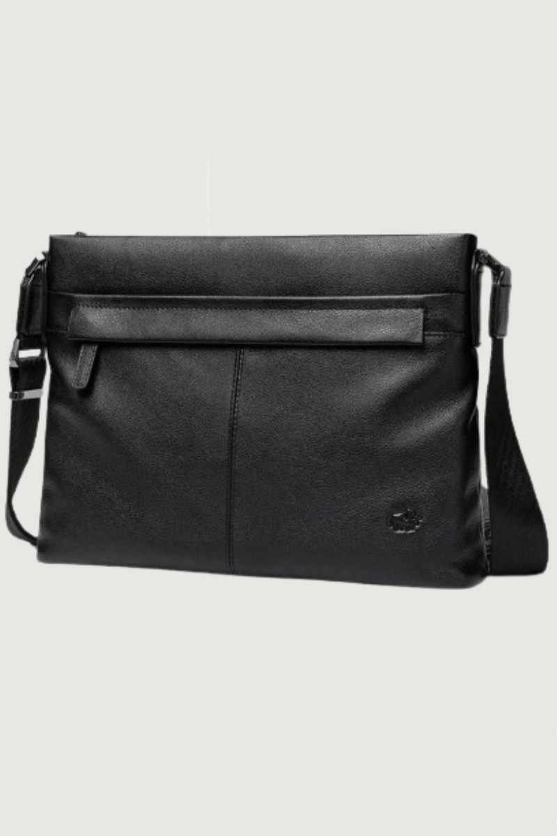 Mandlige Ægte Læder Messenger Tasker Crossbody Casual Til Mænd Gratis Forsendelse